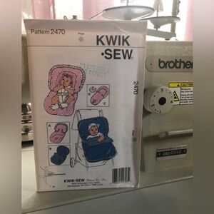 KWIK SEW Pattern 2470 Baby Accessories